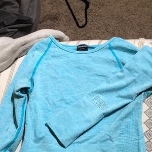 Pink active long sleeve